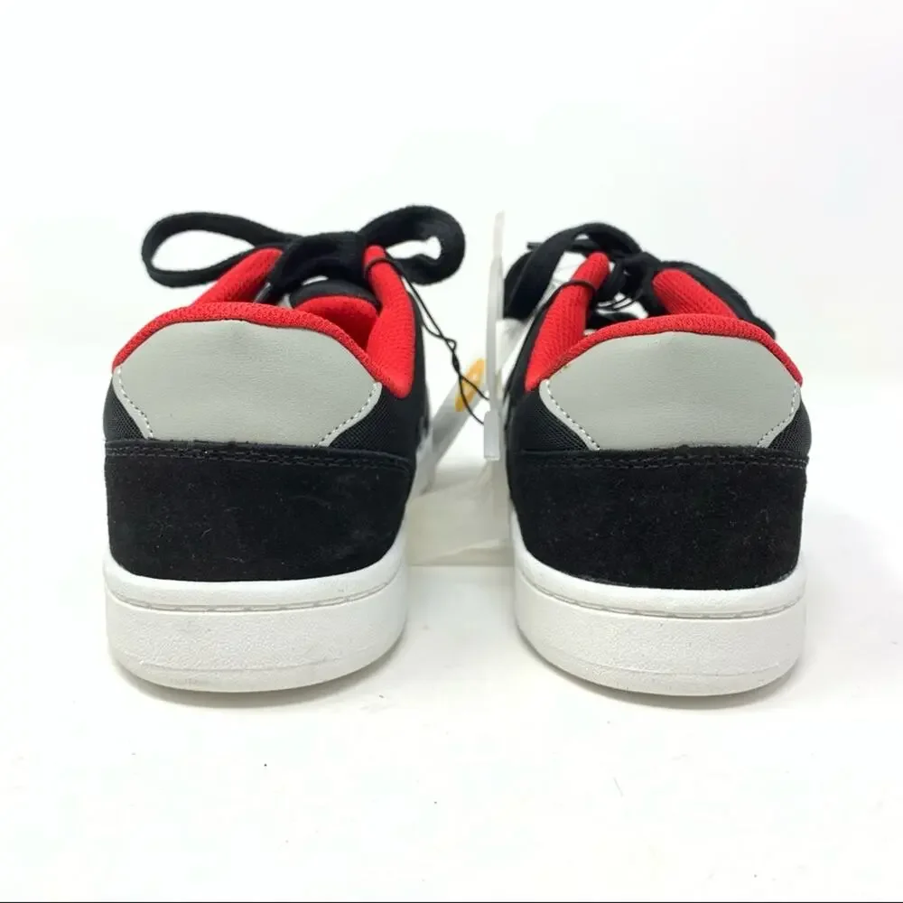 Cat & Jack Boys Sneakers Black‎ Red Cannon Size 5